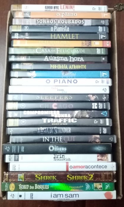 Conjunto de 141 DVD's