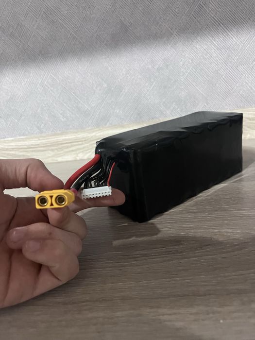 Акумуляторна збірка 8S3P,6S3P Molicel 15000 mAh 29.6V (для FPV, РЕБ, ДБЖ)