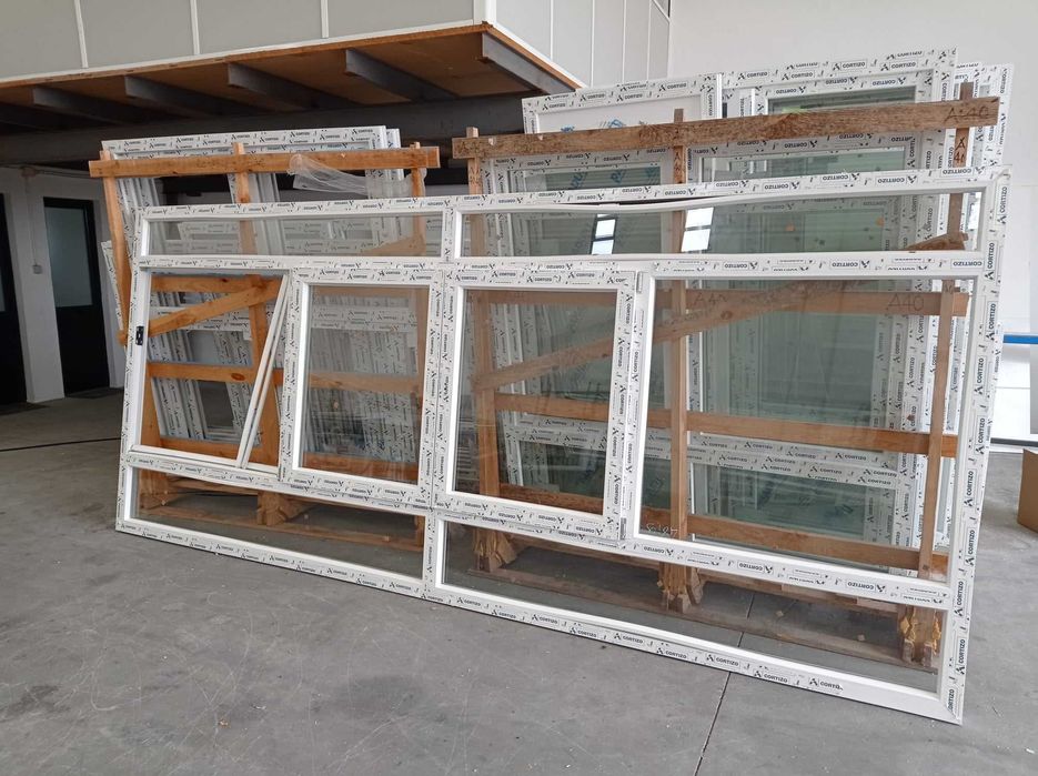 Janelas e portas em PVC