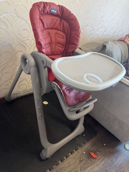 Стілець для годування chicco polly magic relax