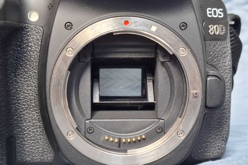 Canon EOS 80D + Objetiva Canon EF-S 18-200mm f/3.5-5.6 IS (como novas)