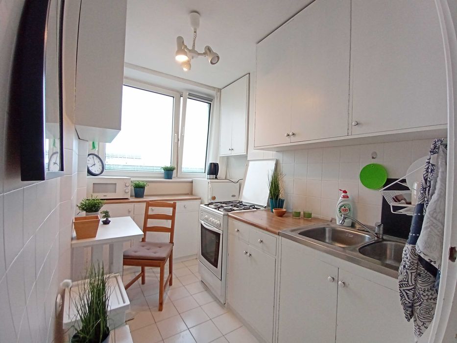 Centrum – Powiśle. Duży pokój 16 m² z balkonem/ Душевой участок 16м2 / Large room with balcony - Widok 6