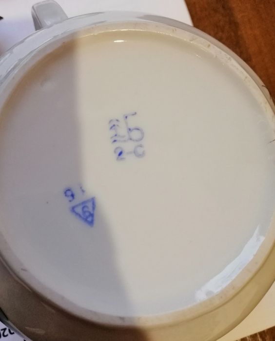 Чайный сервиз золотая хризантема СССР