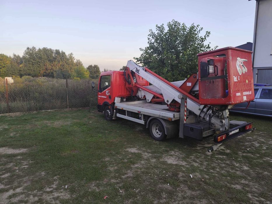 Usługi podnośnikiem koszowym 20 m roboczych