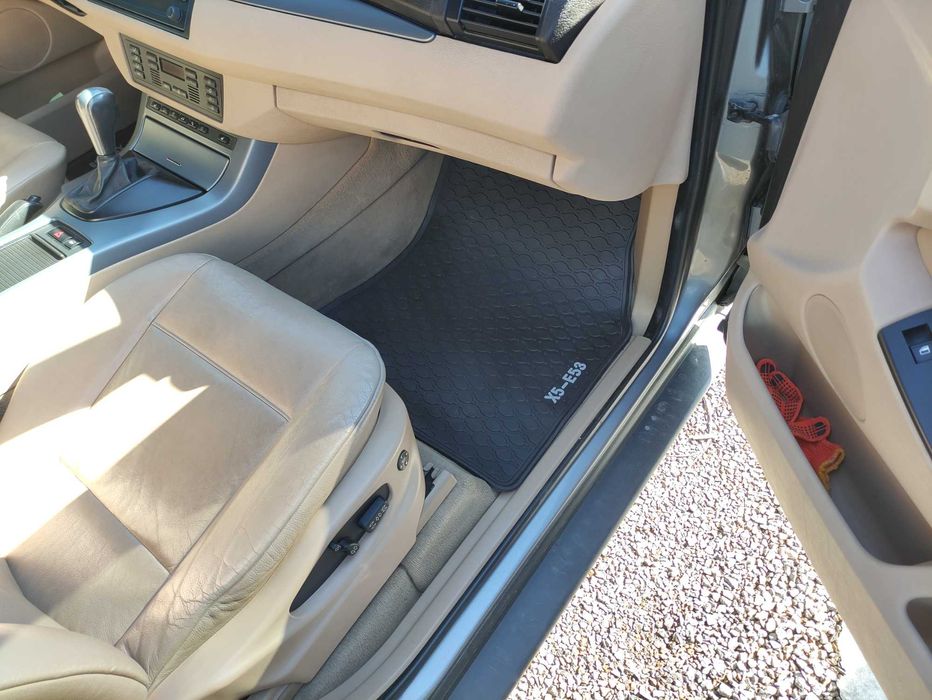 Гумові килимки BMW X5 E53 коврики резиновые БМВ Х5 Е53 БМВ Х5 Є53 Ікс5