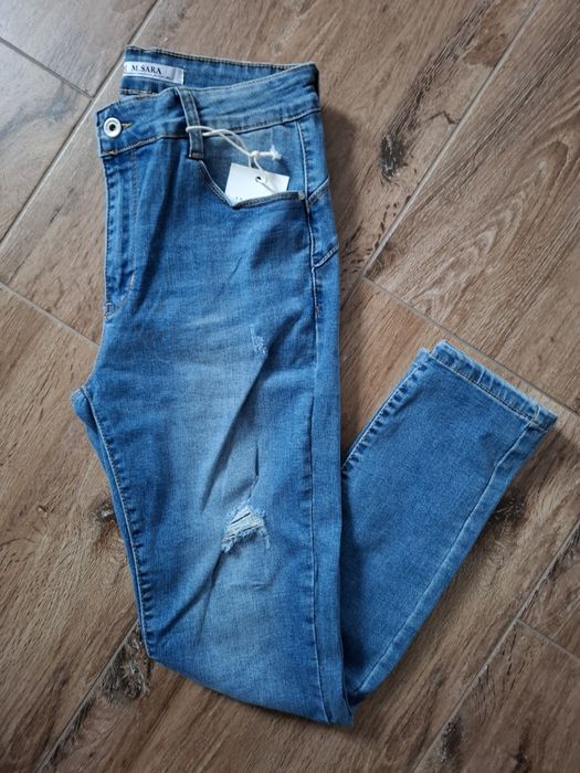 Spodnie jeansy damskie M.Sara 32