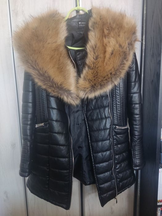 Kurtka damska z futerkiem