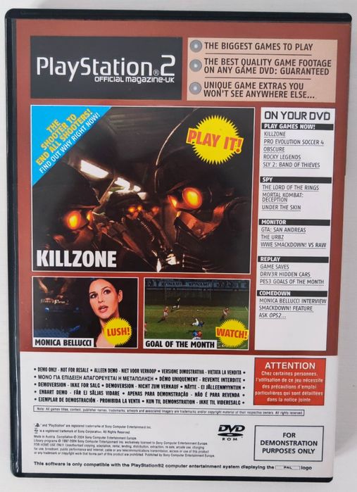 Gra PlayStation 2 Official Magazine - UK 52 Sly obscure PlayStation 2