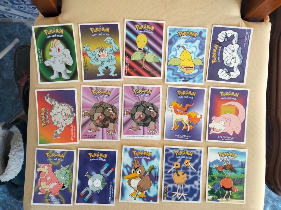 Autocolantes Pokémon coleção Dunkin boomer