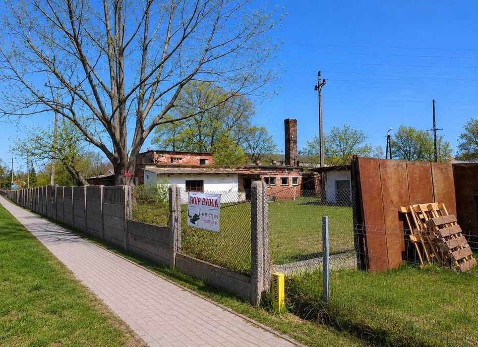 NIERUCHOMOŚĆ Działka 3500 M2  Magazyn