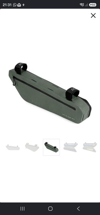 Torba na ramę ACID PACK PRO 3 Frame Bag green