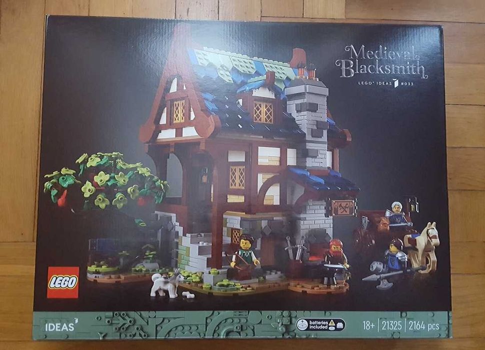 LEGO 21325 Ideas Średniowieczna kuźnia NOWA Wrocław !!!