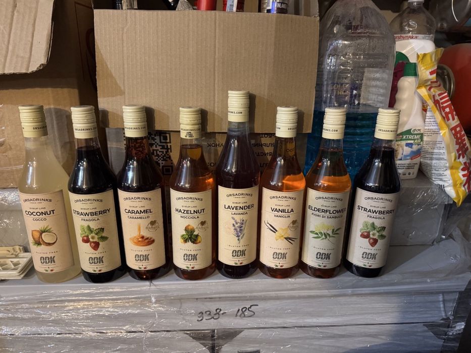 Сироп ОДК италия в ассортименте