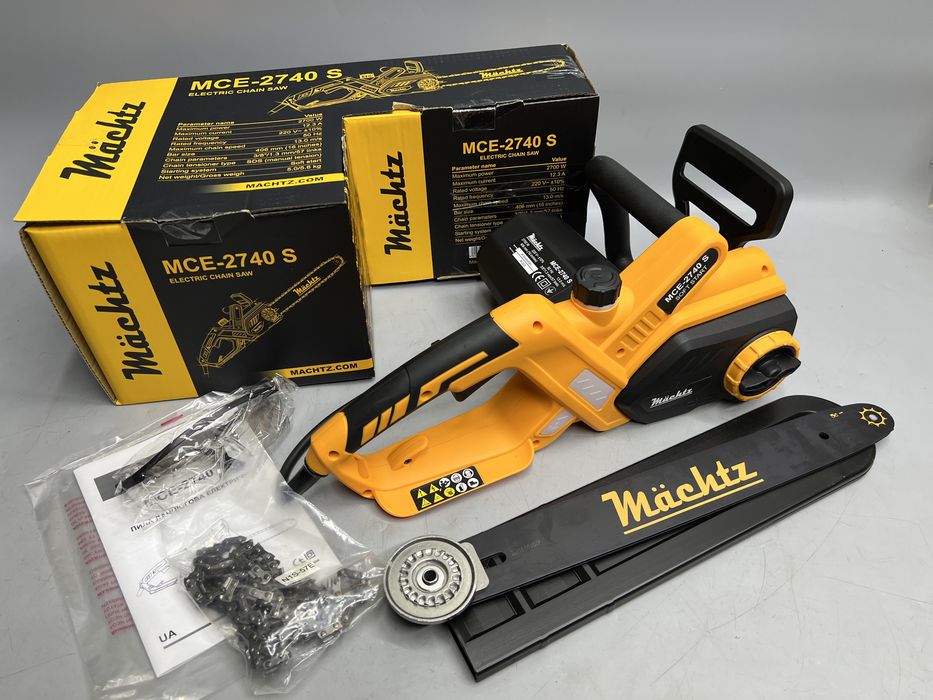 Пила цепная Machtz MCE-2740S 2700 Вт Гарантия Бесплатная доставка