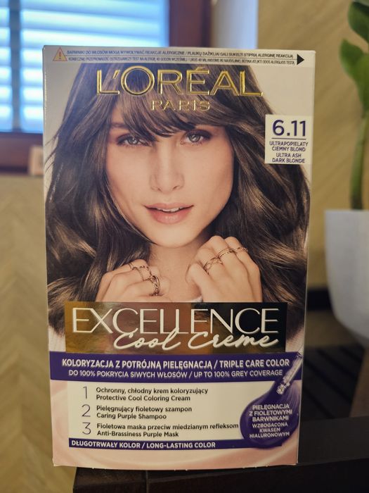 Farba 6.11 L'oreal Excellence Cool Creme