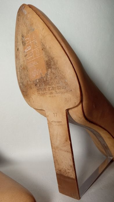 Maison Margiela & HM туфли на танкетке.