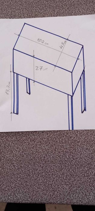 Horta vertical em madeira