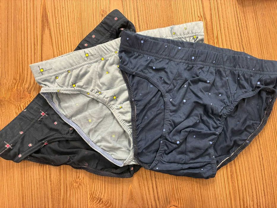 Slipy 3 sztuki M cienka bawełna