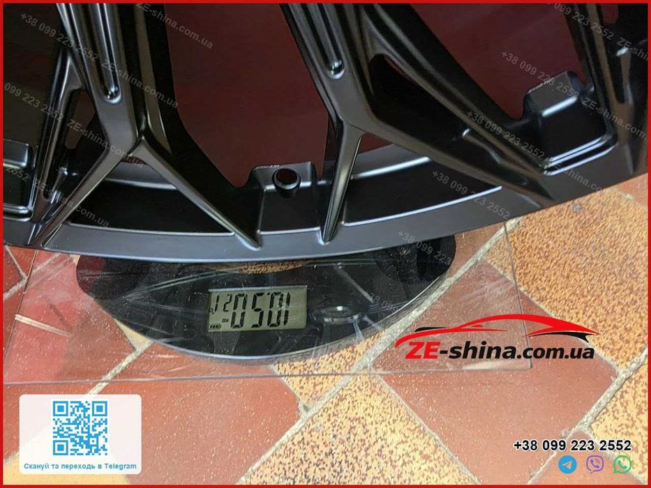 Диски Vossen R19 5x114.3 ET38 Flow Forming 10 кг Satin Black Tesla Model 3 Y Toyota RAV4 Camry Mazda CX-5 Нові