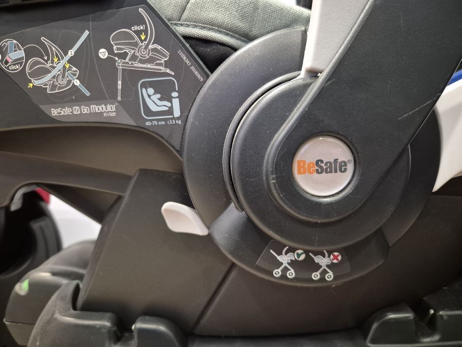 Автокрісло BeSafe iZi Go Modular X-1 iSize. 0+ переноска/люлька