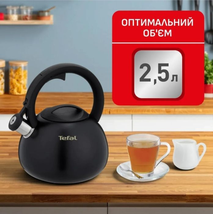 Чайник зі свистком Tefal Duetto+ 2.5 л N4180410