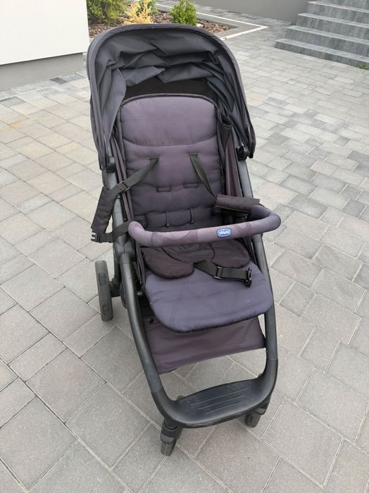 Прогулянкова коляска Chicco Multiride Stroller Black