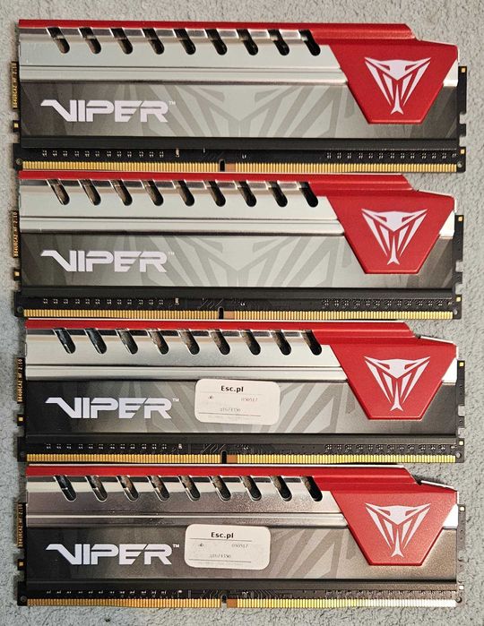 Pamiec ram DDR4 Patriot Viper 4x4 16gb 2400Mhz cl15