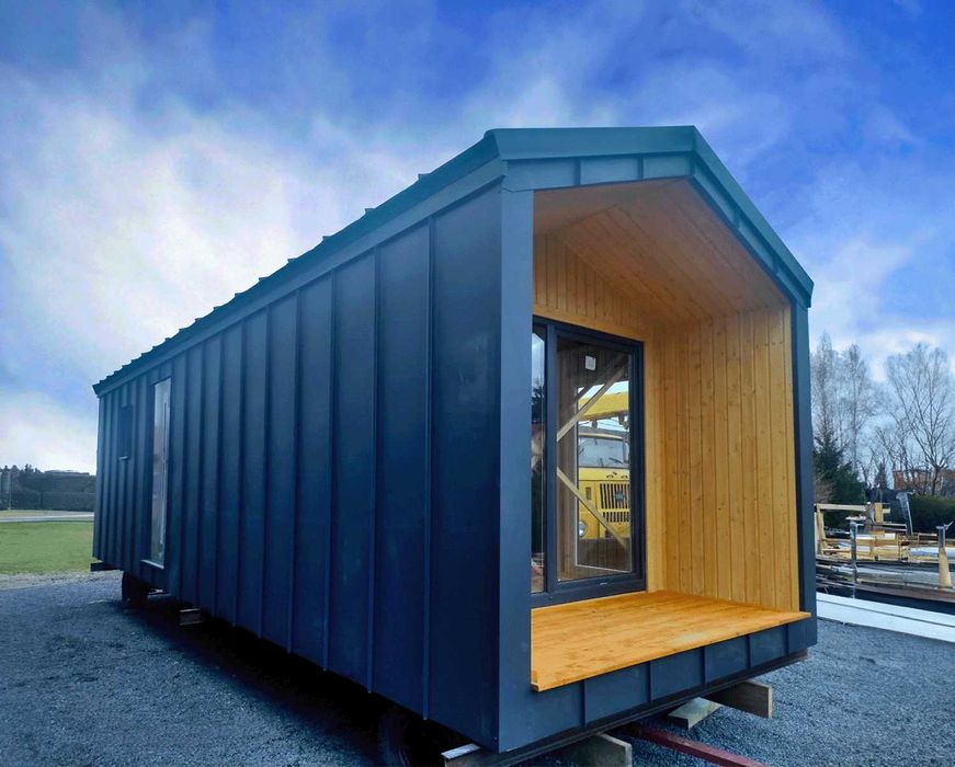 Domek Modułowy 35m² - Mobilny, Drewniany, Całoroczny, Na Zgłoszenie
