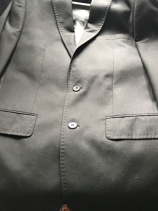 Czarny nowy garnitur Dino Salvani 182/96/84