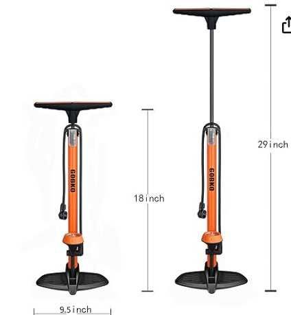Bomba de ar multiuso - GOBKO - Bicicleta