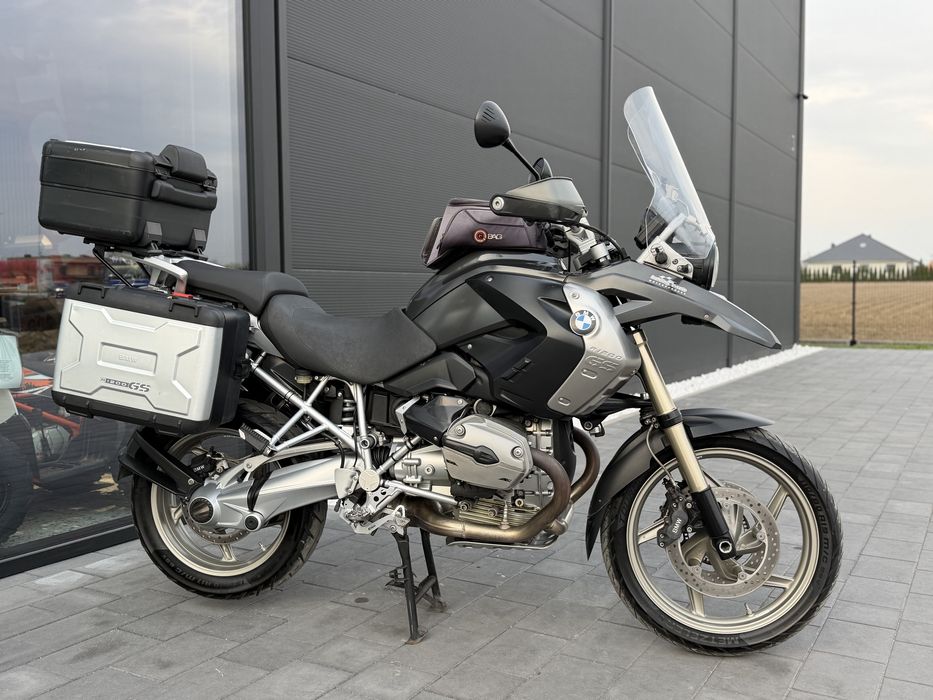 Bmw R1200gs z 2009r Niemcy 100% serwis 3 kufry torba