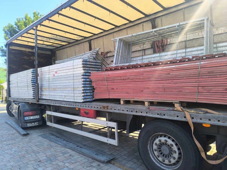 rusztowanie elewacyjne plettac używane nowe dowolna ilosc transport