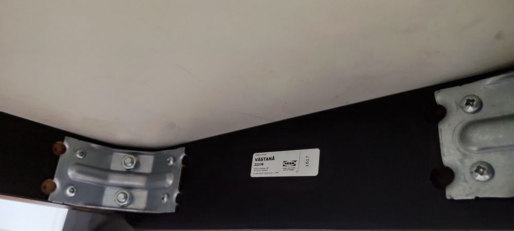 Mesa IKEA branco brilho