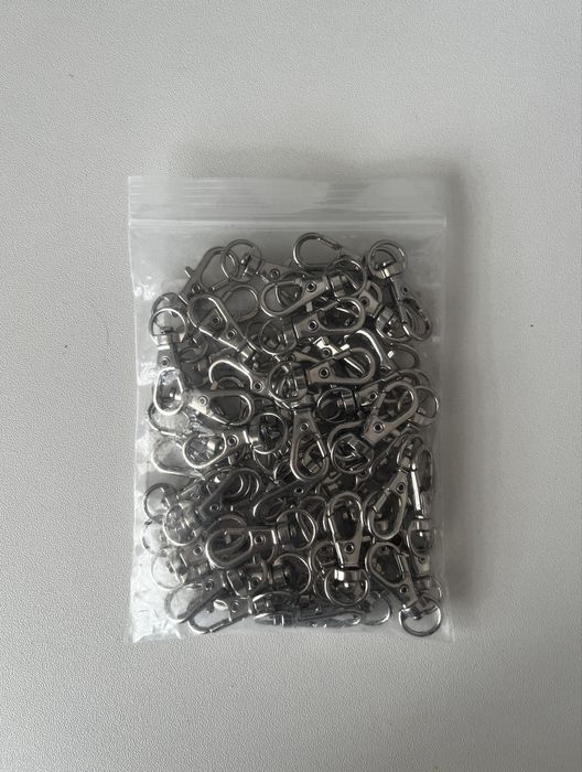 Karabińczyki, zestaw 60 sztuk