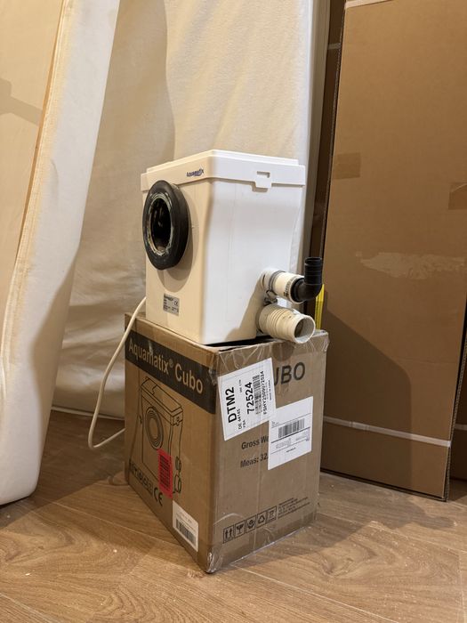 Trituradora sanitario 400w bomba Aquamatix