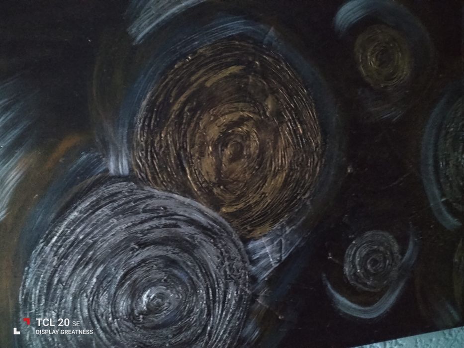 Quadro pintado à mão