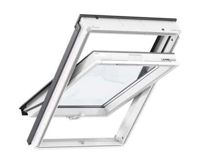 Zestaw okno VELUX GLU MK08 0061B 3-szybowe + kołnierz EDW 2000 falisty