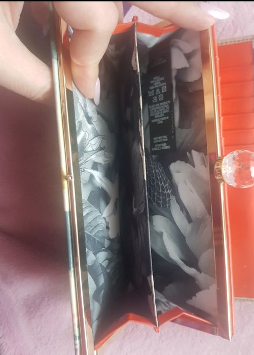 Portfel duży e kwiaty  TED BAKER