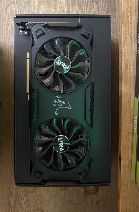 Відеокарта Palit PCI-Ex GeForce RTX 3070 JetStream LHR 8GB GDDR6
