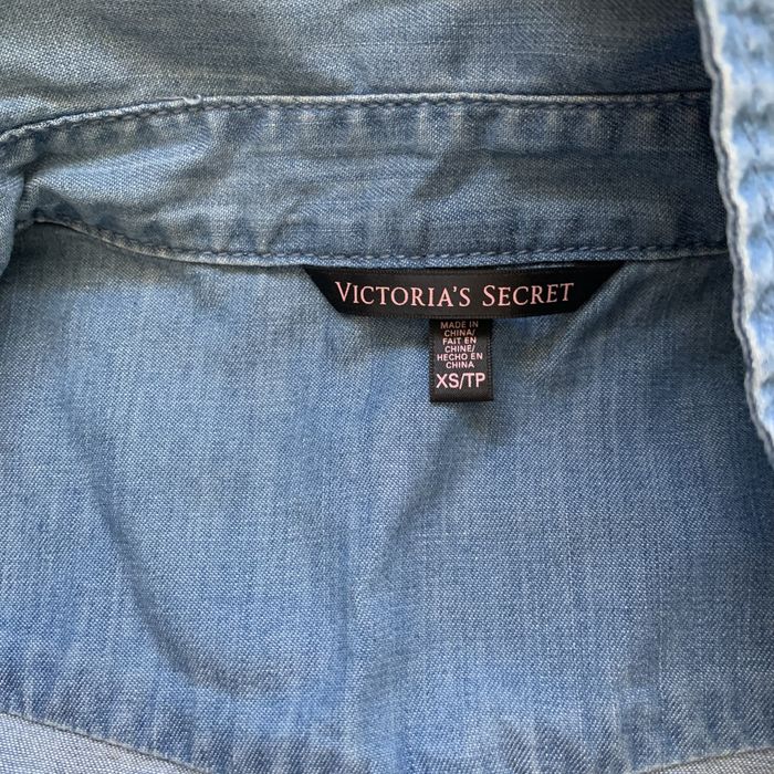 Джинсова рубашка XS Victoria Secret