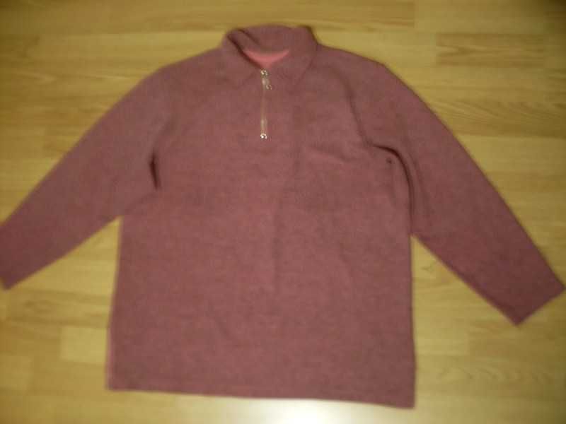 sweter damski liliowy