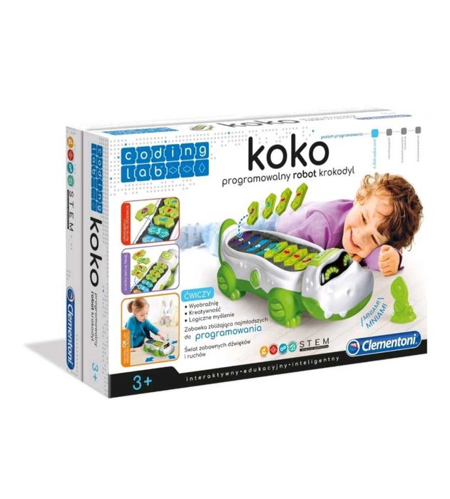 Clementoni KOKO programowalny robot/krokodyl