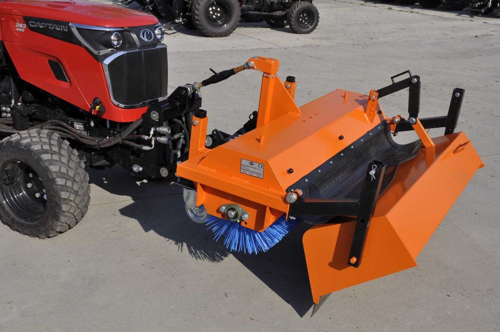 Zamiatarka Hydrauliczna WOM TUZ  Odśnieżarka NOWA 120 cm dostawa 48H RATY, zbiornik na nieczystości , opcja : szczotka boczna , raty nie metal-technik