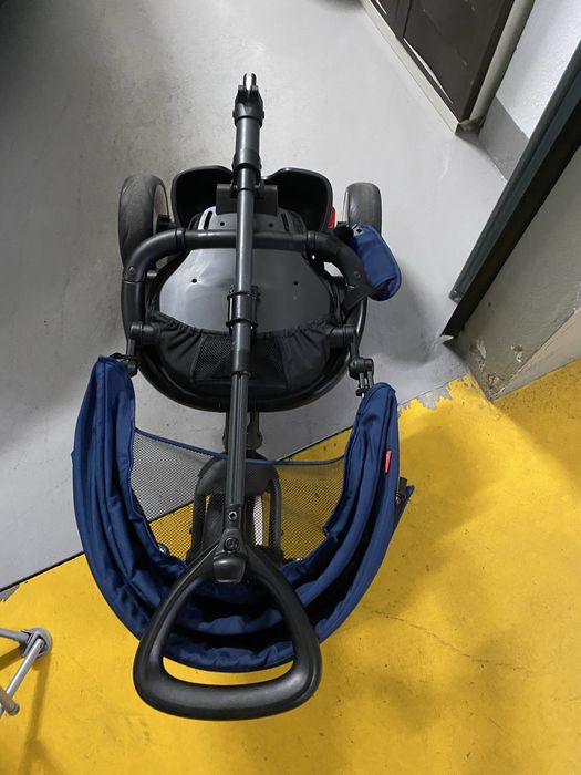 Triciclo bebe crianca azul qpark