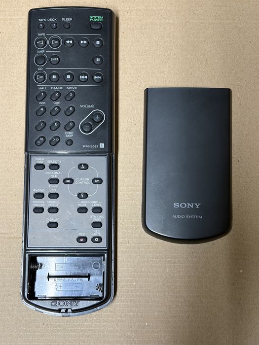 Comando remoto sony RM - S 521