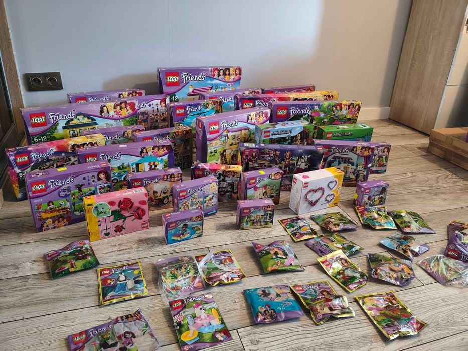 Lego Friends  ponad 40 zestawów dużych i mniejszych