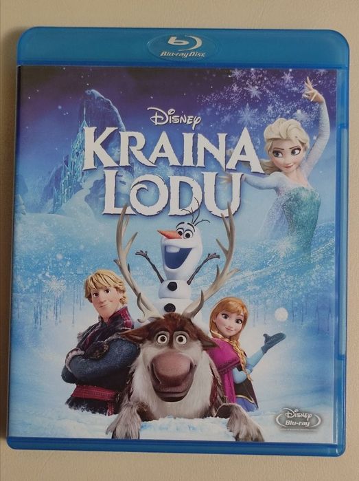 Kraina Lodu płyta Blu-Ray Frozen Disney
Stan bardzo dobry, raz obejrza