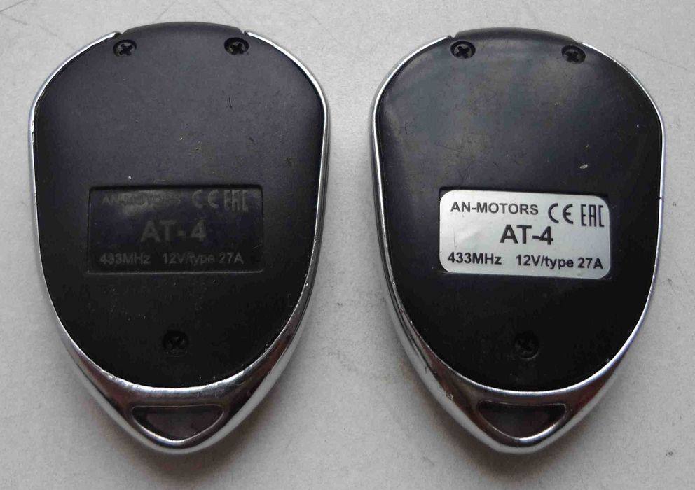Пульт AN-MOTORS AT-4 для ворот шлагбаума брелок