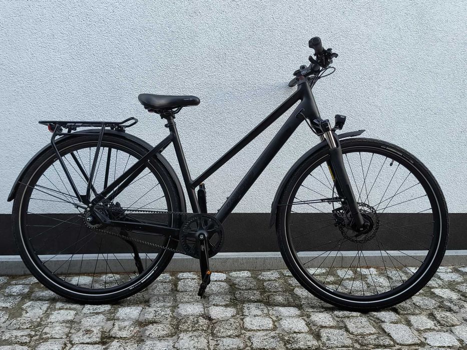 Raymon rower miejski trekkingowy 8 biegów pasek Gates