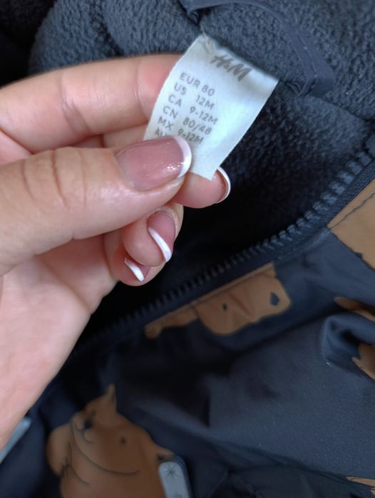 Зимовий комбінезон для хлопчика H&M 80/86